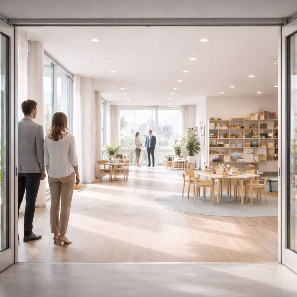 Espacio educativo moderno de J4K Group diseñado para el desarrollo integral de la primera infancia